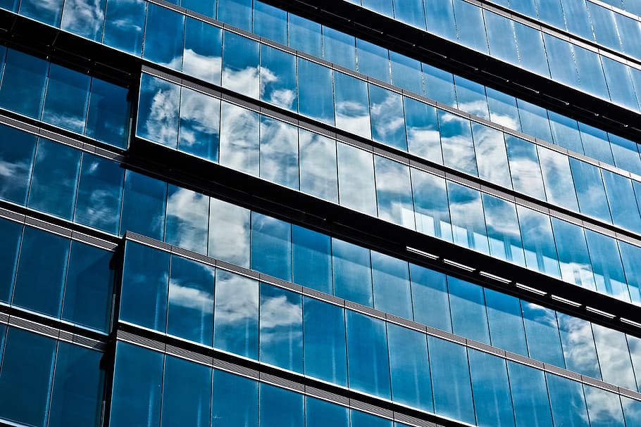 facade, architecture, building, modern, window, modern architecture HD wallpaper