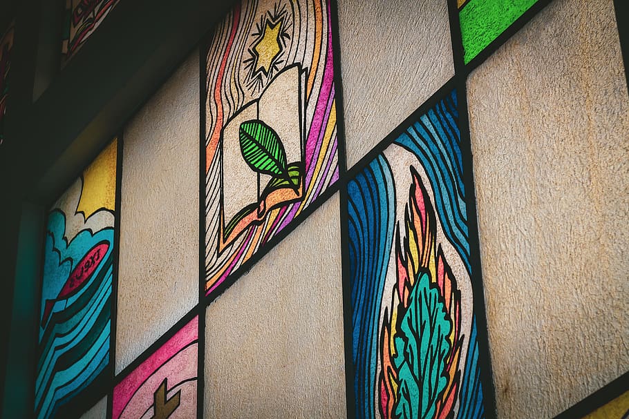 brazil, primeira igreja presbiteriana de santos, church, glass, HD wallpaper