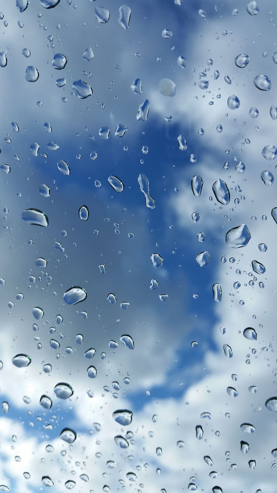 background, sky, windshield, raindrops, cloud, fantasy, lovely HD wallpaper