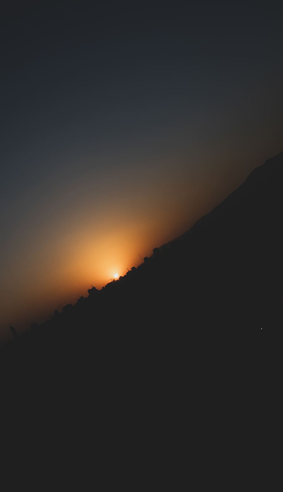 iran, tehran, darrous, sky, silhouette, tranquility, tranquil scene HD wallpaper