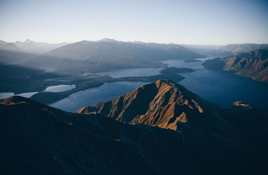 mountain, highland, cloud, sky, summit, ridge, landscape, nature HD wallpaper