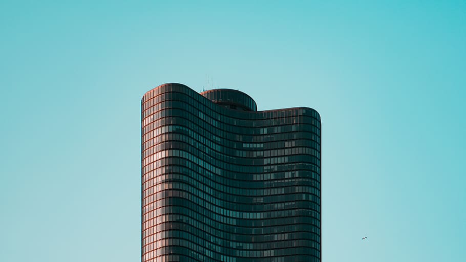 building exterior, sky, architecture, low angle view, built structure HD wallpaper