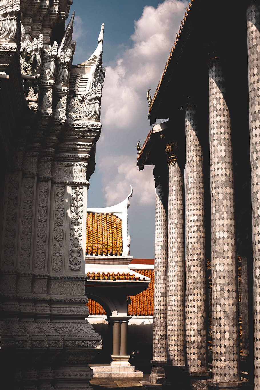 pagoda temple during daytime, architecture, built structure, building exterior HD wallpaper