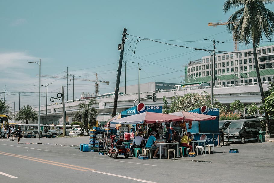 manila, philippines, city, urban, people, pepsi, street, street photography, HD wallpaper