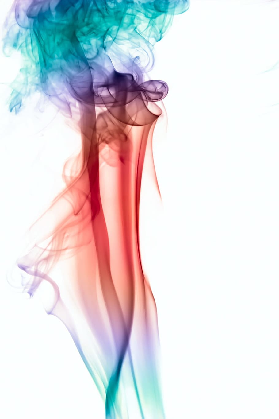 abstract, aroma, aromatherapy, background, white, smell, smoke HD wallpaper