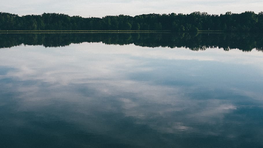 river, nature, dom, mirror, horizon, water, lake, beauty in nature HD wallpaper
