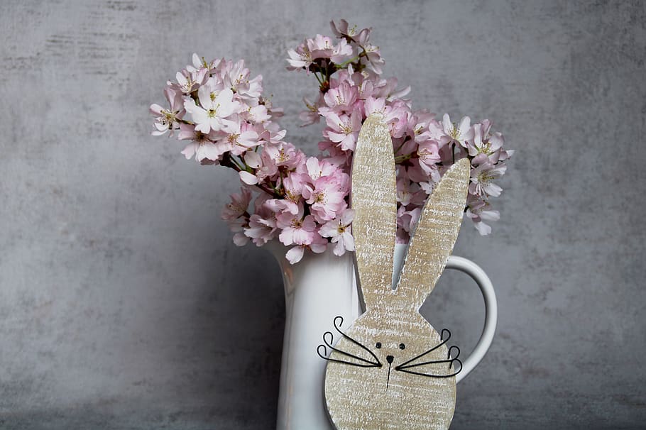 hare, easter, easter bunny, ears, easter theme, decoration HD wallpaper