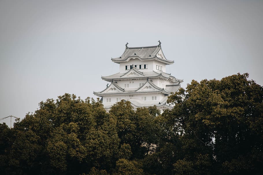 architecture, building, temple, pagoda, shrine, worship, castle HD wallpaper