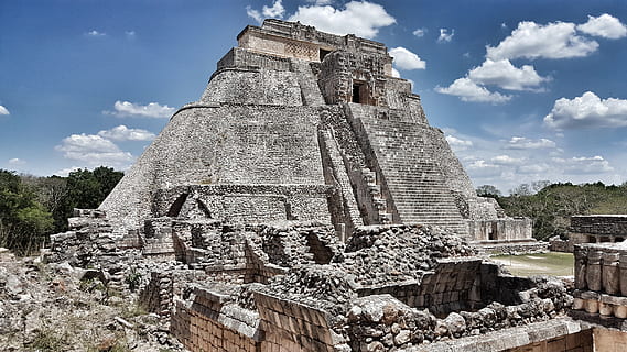 mexico, uxmal, history, the past, ancient, architecture, built structure HD wallpaper