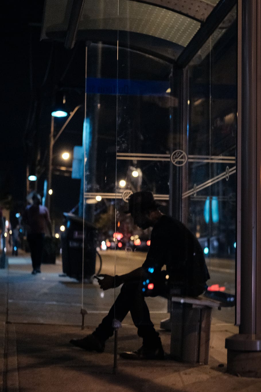 toronto, canada, transit, public transit, ttc, bus stop, downtown HD wallpaper