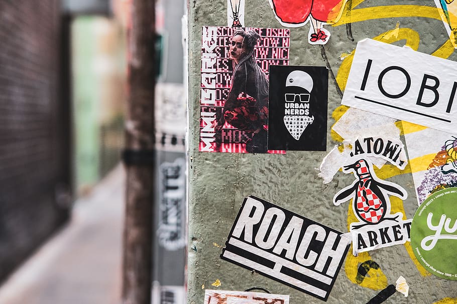 text, label, sticker, poster, advertisement, human, person, HD wallpaper