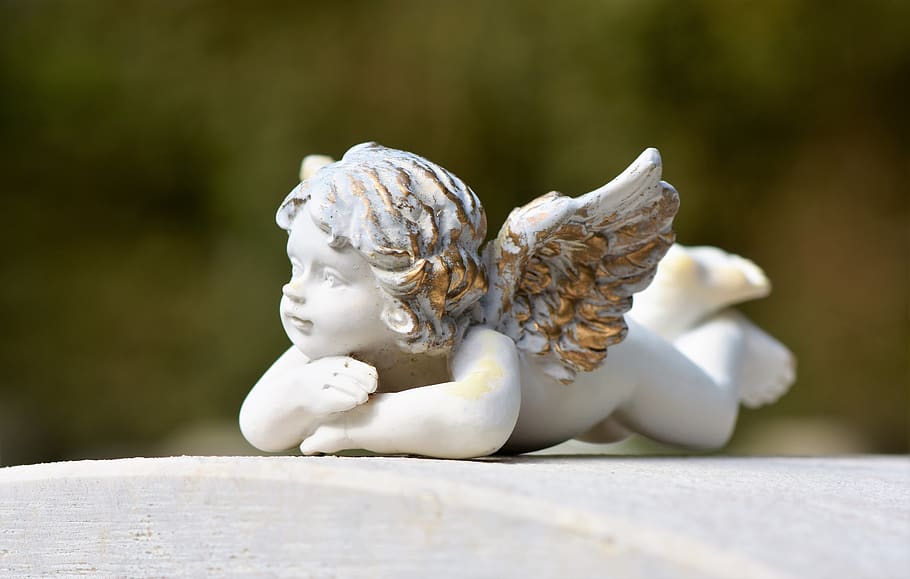 angel, angel figure, sculpture, statue, wing, tomb figure, tombstone