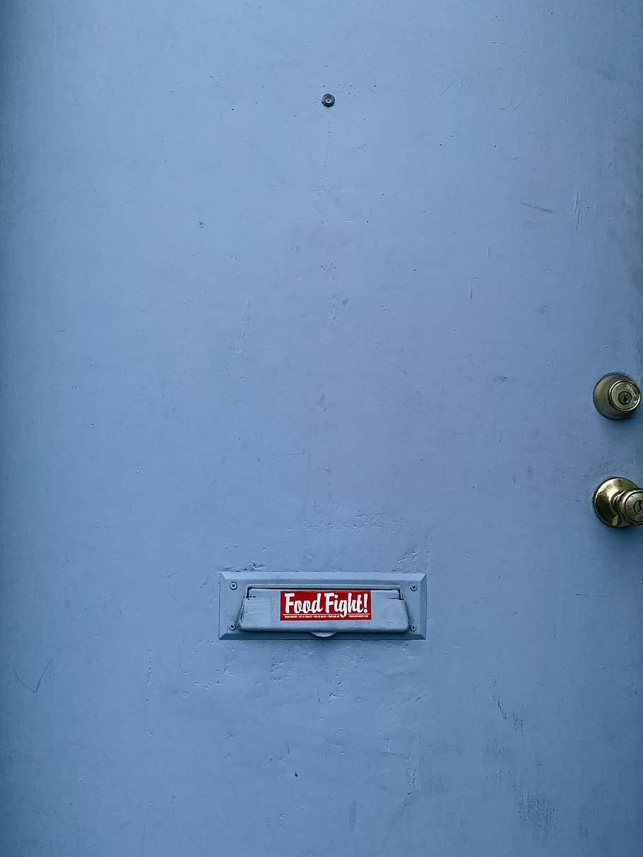 red Feed Fight logo, text, label, 2715 se belmont st, portland HD wallpaper