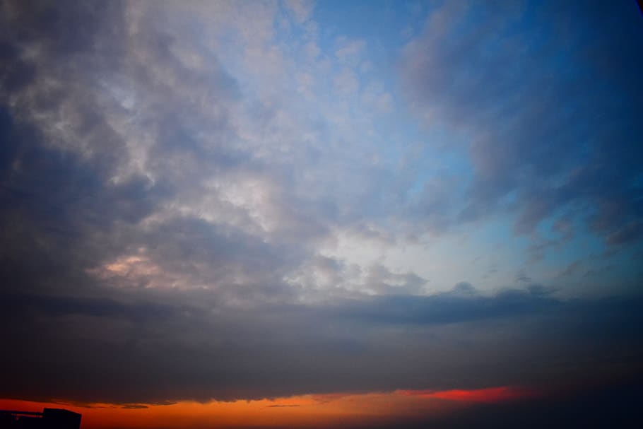 cloud, sky, sunset, dark, cloud - sky, beauty in nature, scenics - nature HD wallpaper