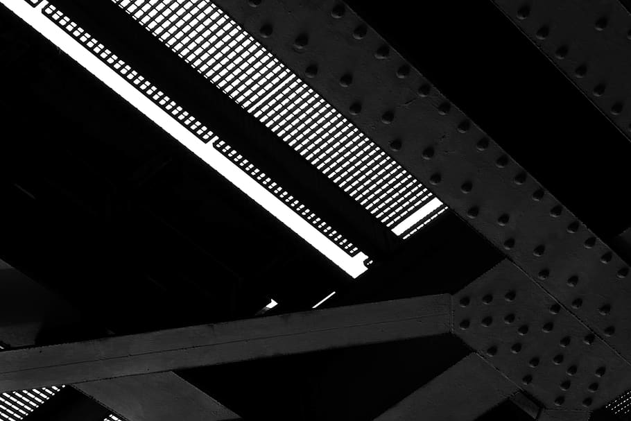 light, bars, shape, shadow, lighting, symmetrical, handrail HD wallpaper