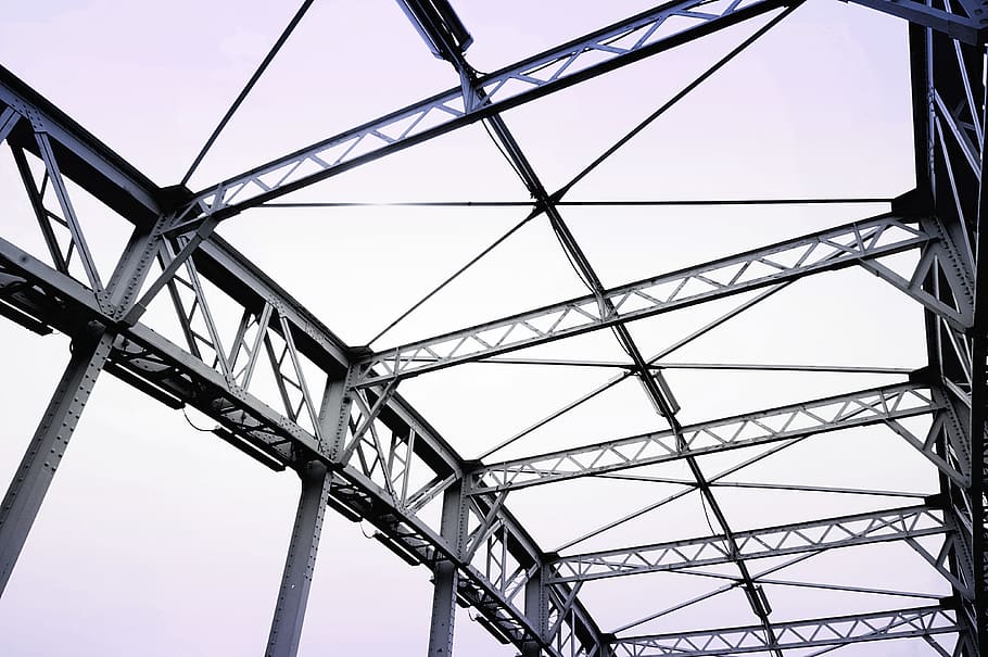 france, paris, structure, bridge, low angle view, built structure HD wallpaper