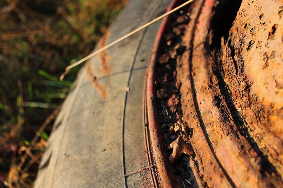 rust, wheel, metal, old, rusty, retro, vehicle, iron, close up HD wallpaper