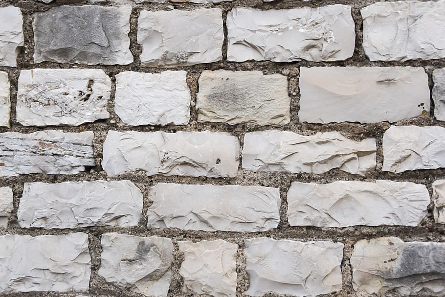 brick, wall, white, texture, background, old, brickwork, backdrop HD wallpaper