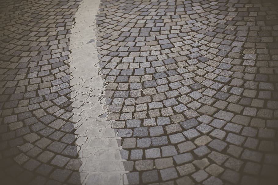 walkway, path, sidewalk, pavement, cobblestone, rug, tarmac HD wallpaper