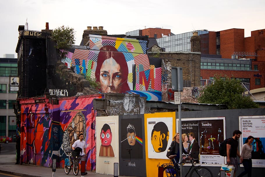 graffiti, mural, wall, spray paint, sidewalk, posters, art HD wallpaper