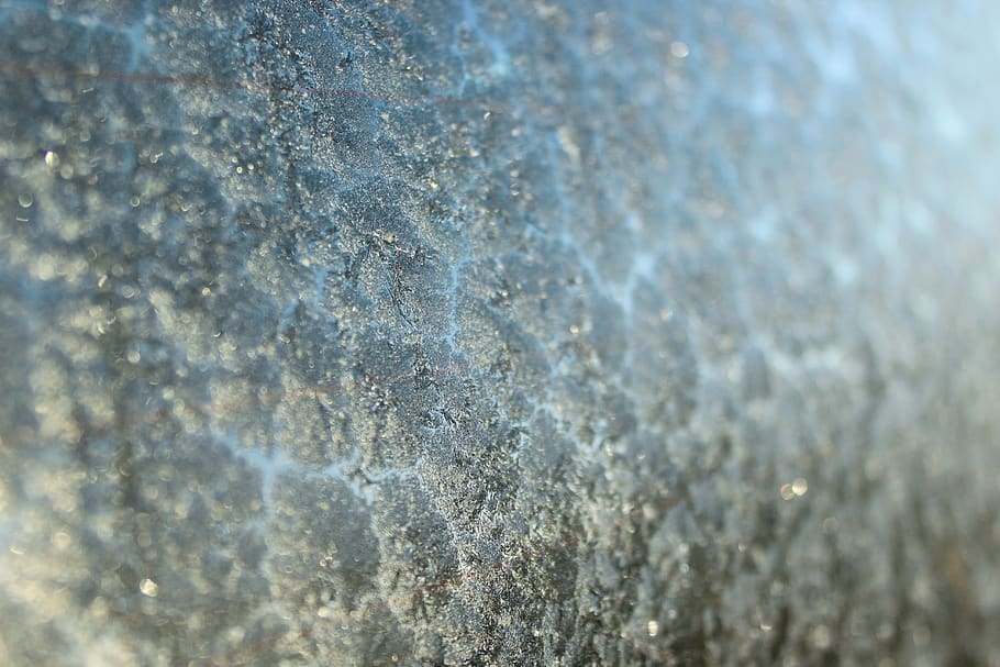 frost, ice, winter, aqua, full frame, backgrounds, textured HD wallpaper