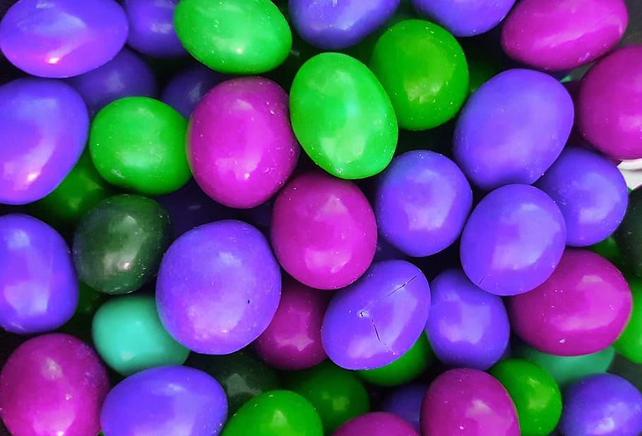 candy, easter, round out, food, motley, full frame, backgrounds HD wallpaper