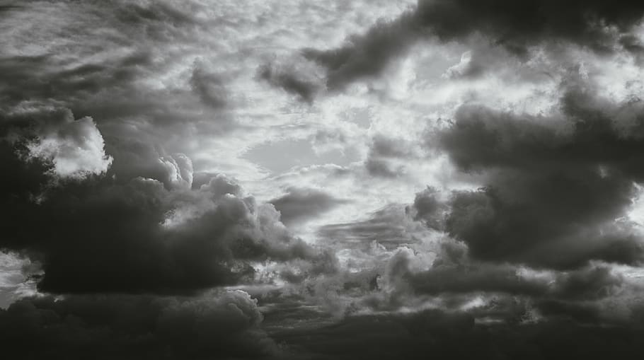 Download Dark Grey Clouds Wallpaper  GetWallsio