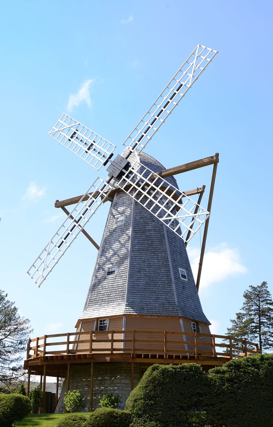 landscape, windmills, sky, fuel and power generation, wind power HD wallpaper