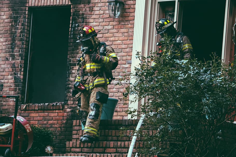 fire fighter, built structure, architecture, building exterior HD wallpaper