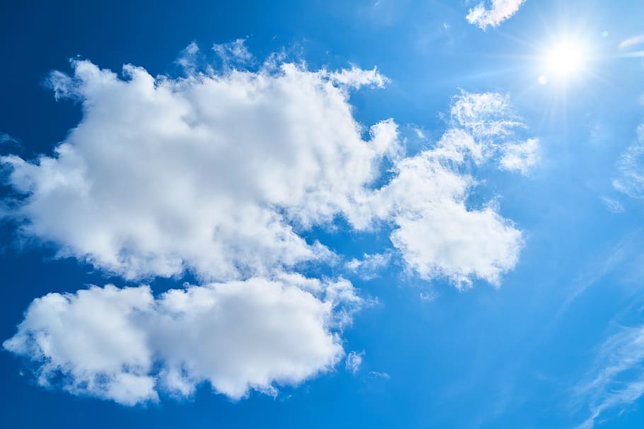 cloud, blue, sky, cloud - sky, low angle view, beauty in nature HD wallpaper