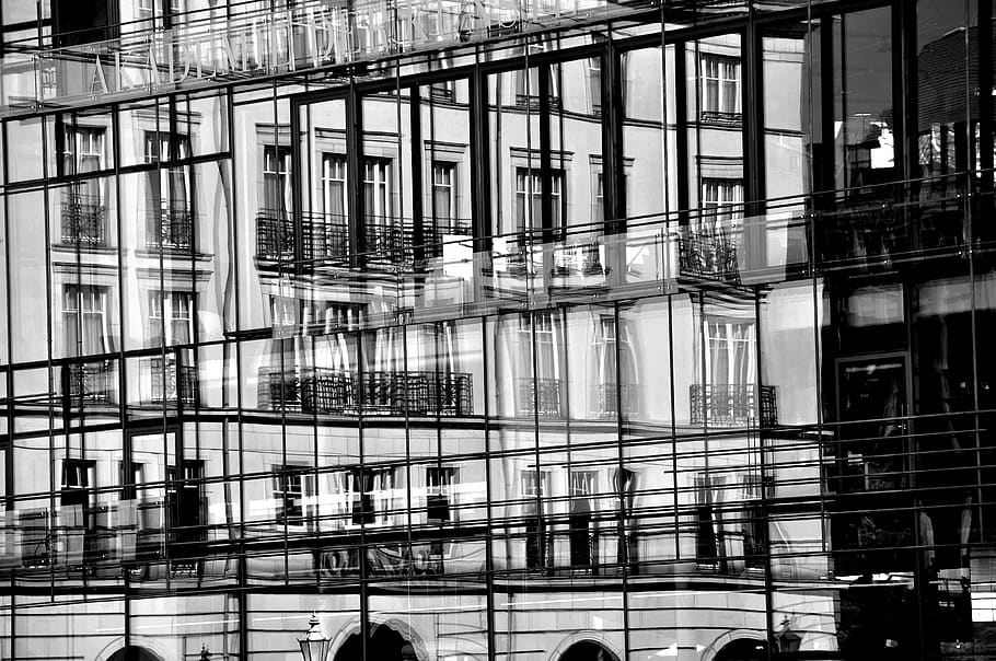 berlin, germany, mirroring, capital, architecture, building HD wallpaper