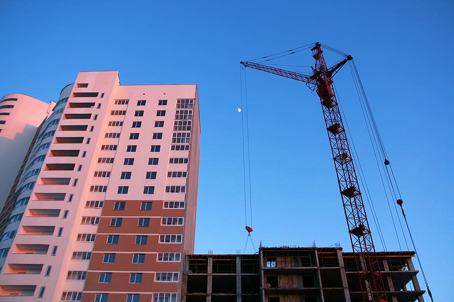 architectures, ufa, block, build, building, cement, concrete HD wallpaper