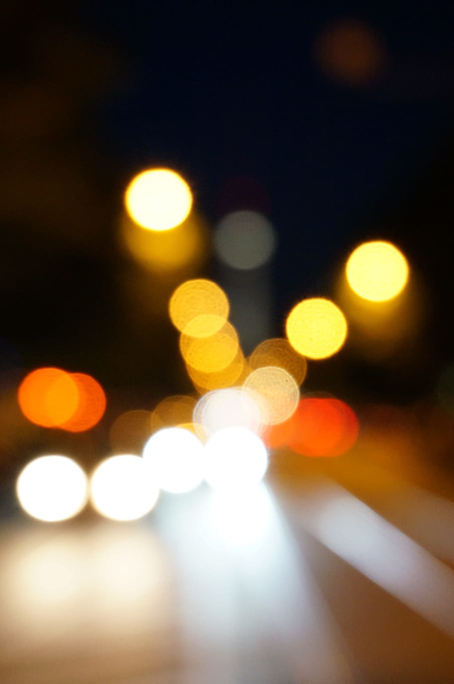 light, night, sunlight, reflection, color, darkness, yellow HD wallpaper