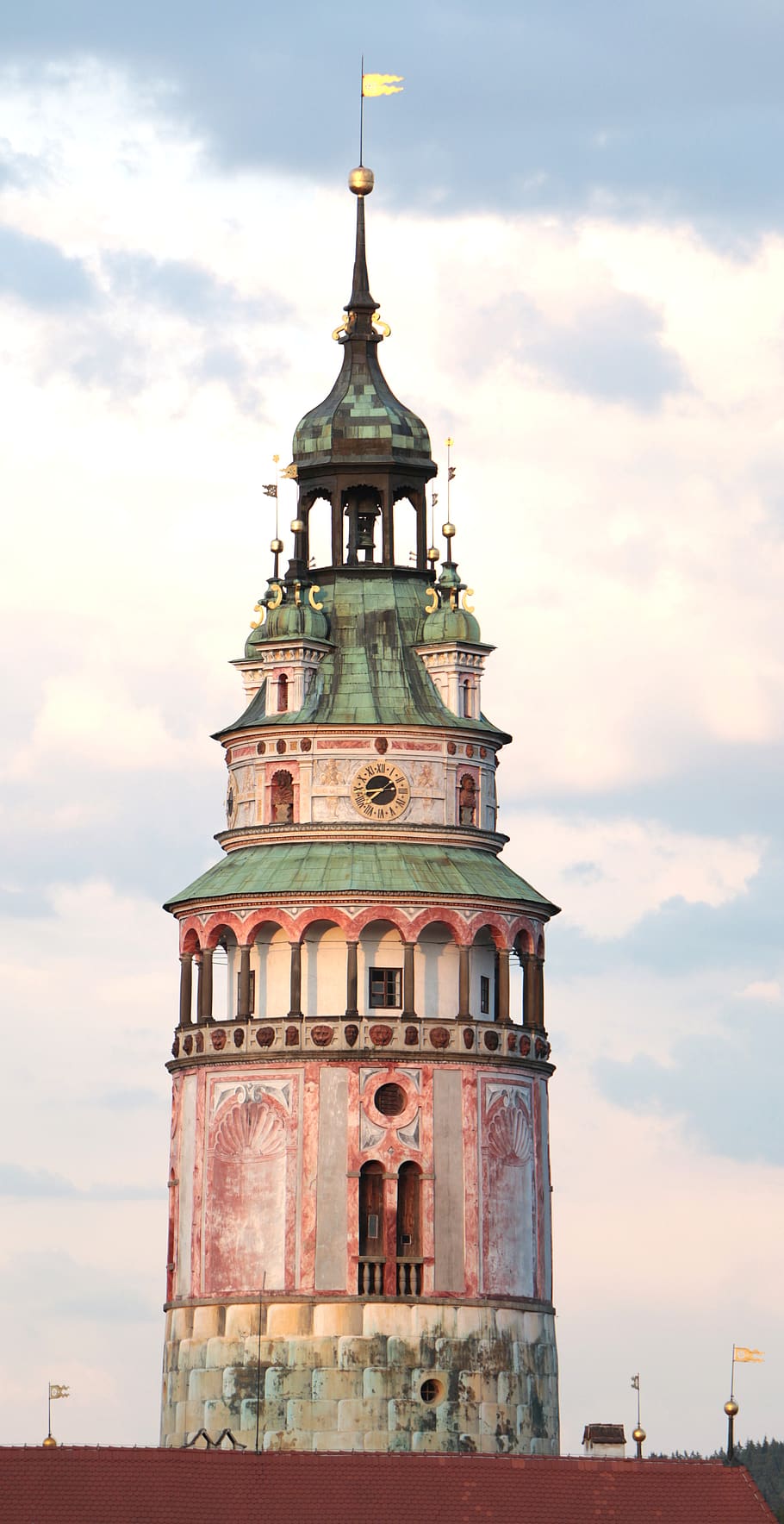czechia, český krumlov, history, art, architecture, tower, HD wallpaper