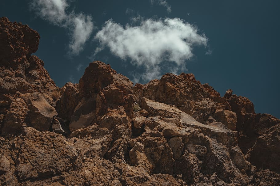 rock formation, nature, mountain, outdoors, crest, mountain range HD wallpaper