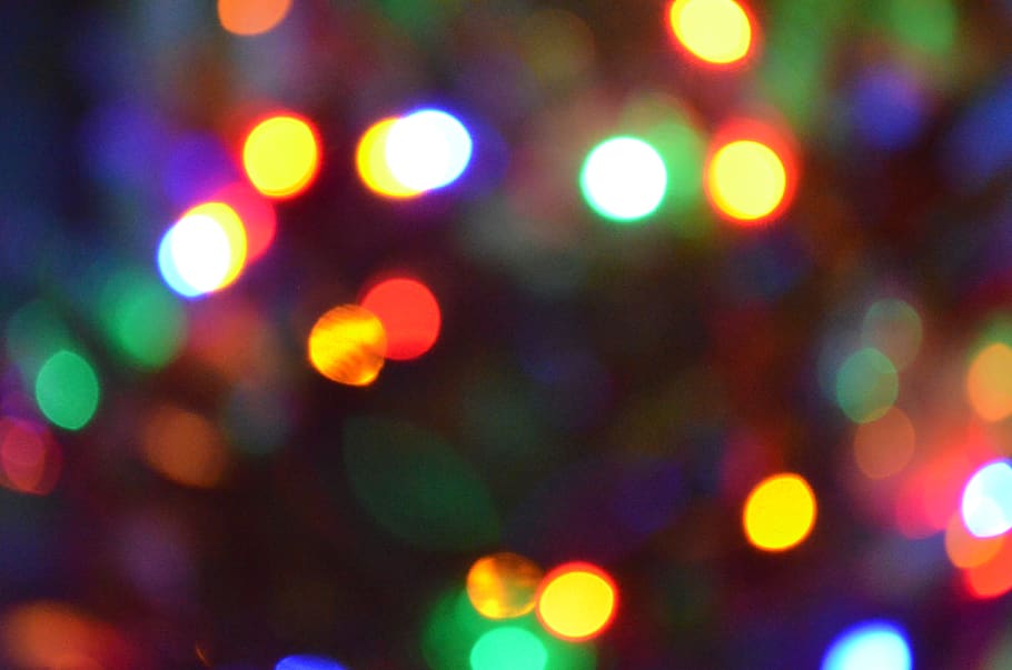 lights, bokeh, colorful, night, illuminated, defocused, lighting equipment HD wallpaper