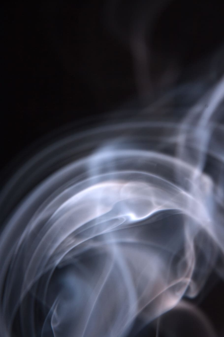 smoke, background, black, white, graphic, hot, isolated, curve HD wallpaper