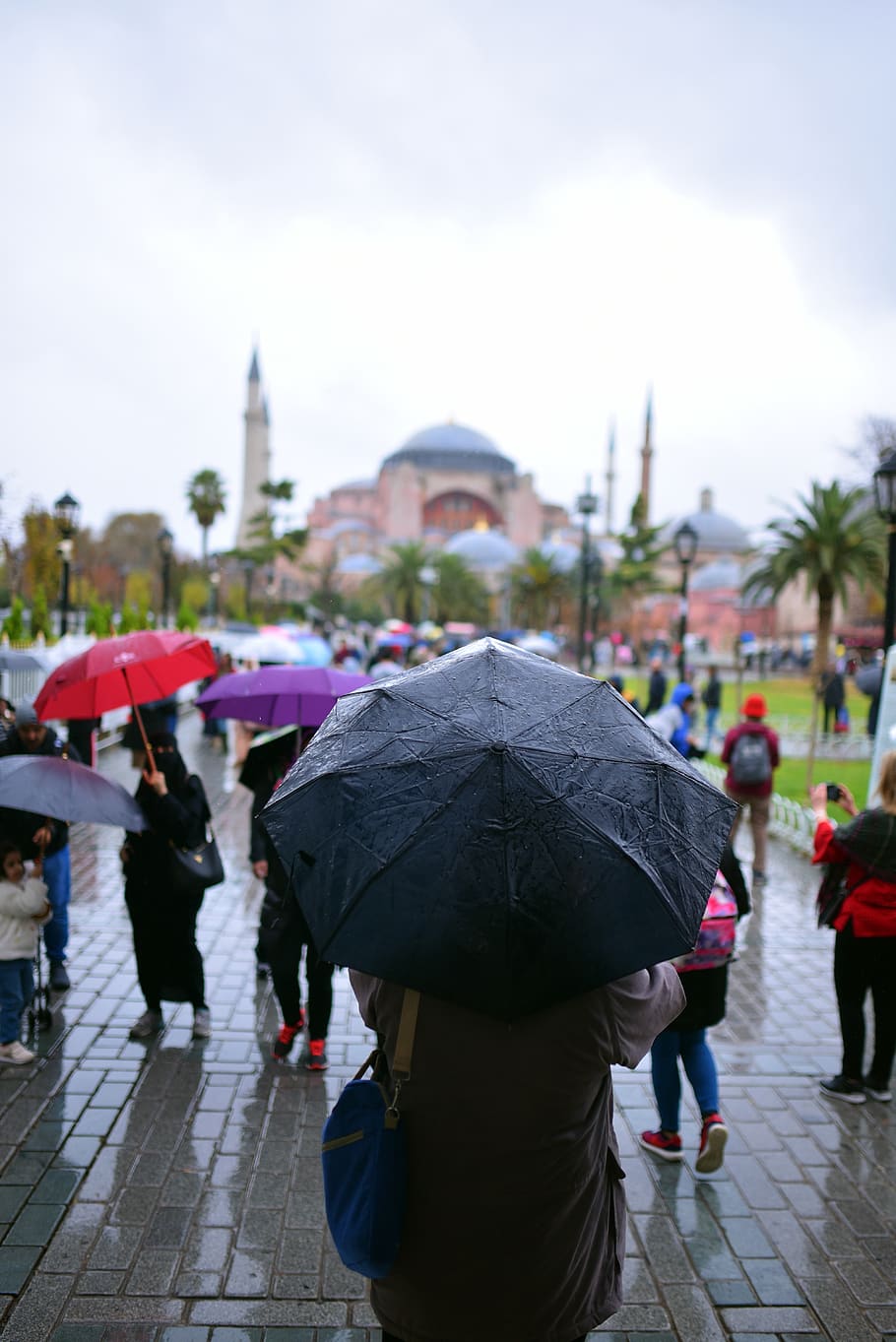 mosque, turkey, istanbul, architecture, religion, old, people HD wallpaper