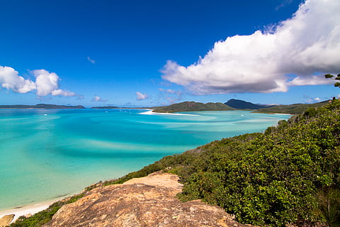 HD wallpaper: australia, queensland, great barrier reef, whitsunday ...