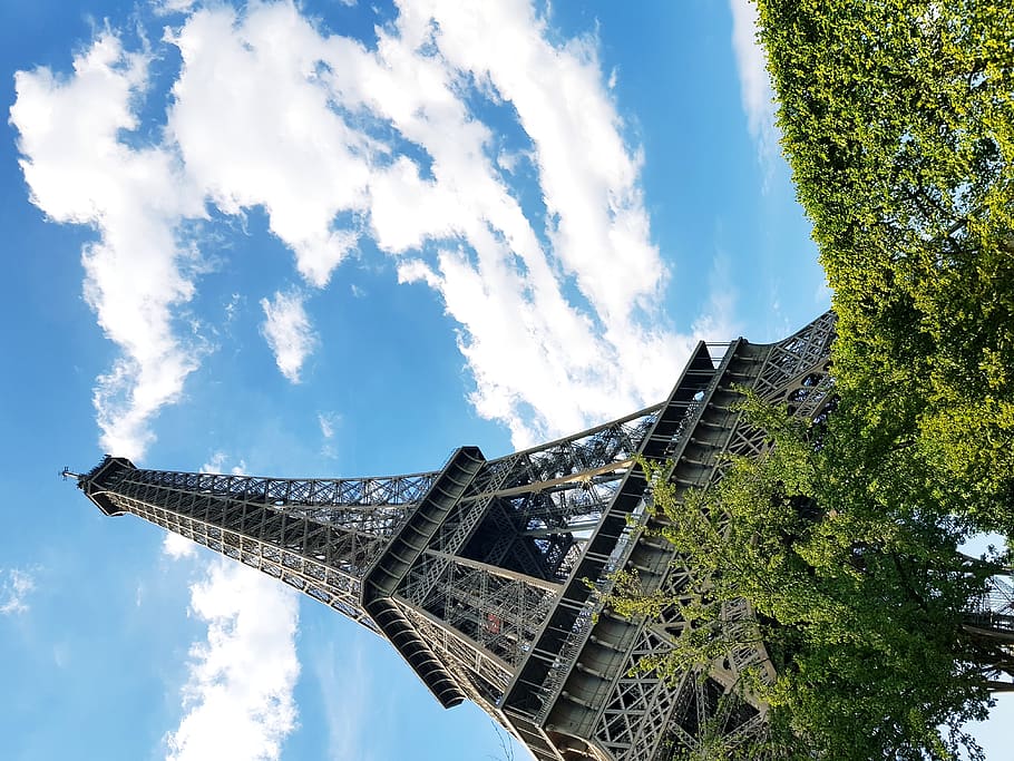 france, paris, eiffel tower, sky, cloud - sky, architecture HD wallpaper