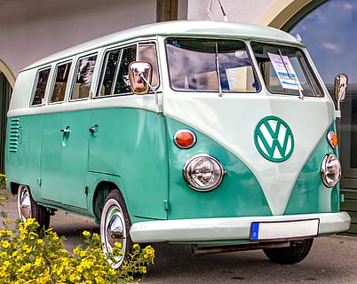 vw, bus, vehicle, auto, automotive, historically, vw bus, cult HD wallpaper