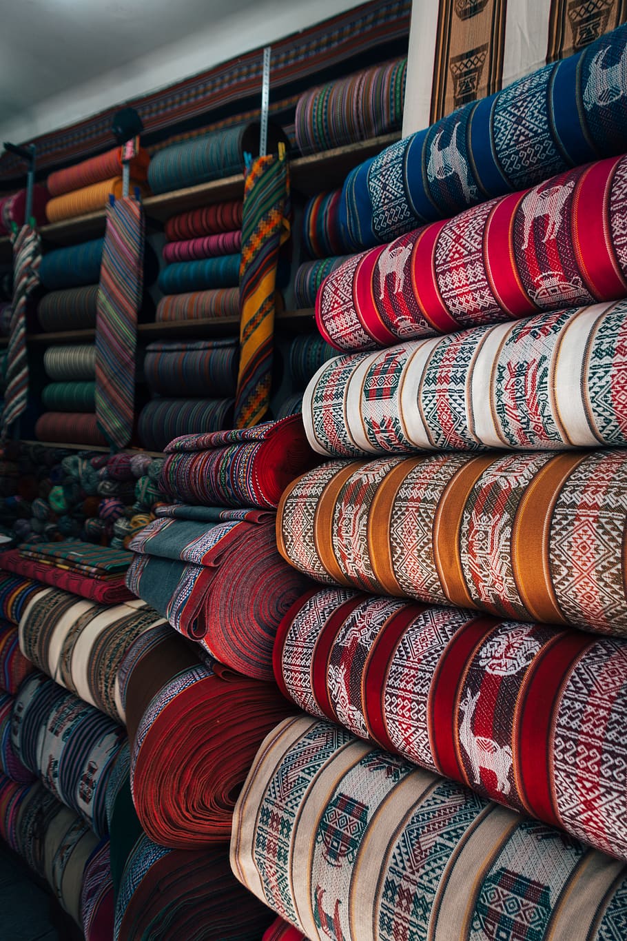 peru, cusco, artwork, travel, summer, colors, inca, south america HD wallpaper