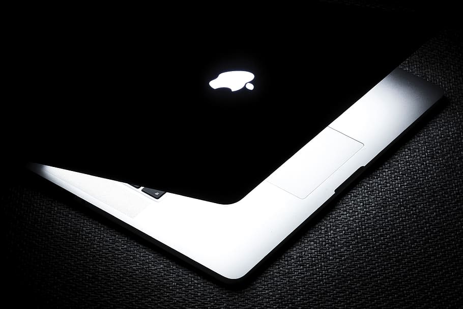 Black MacBook, technology, design, digital, online, web Design HD wallpaper