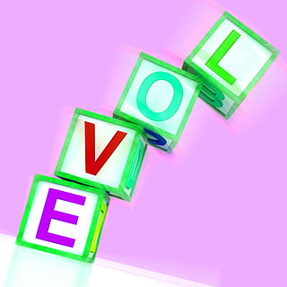 Love Word Showing Friendship Romance Or Marriage, adoration, affection HD wallpaper