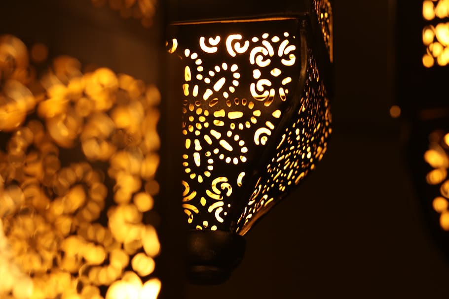 pattern, illuminated, lighting equipment, no people, indoors HD wallpaper