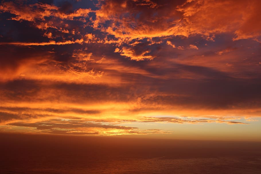 cloud - sky, sunset, dramatic sky, beauty in nature, scenics - nature HD wallpaper