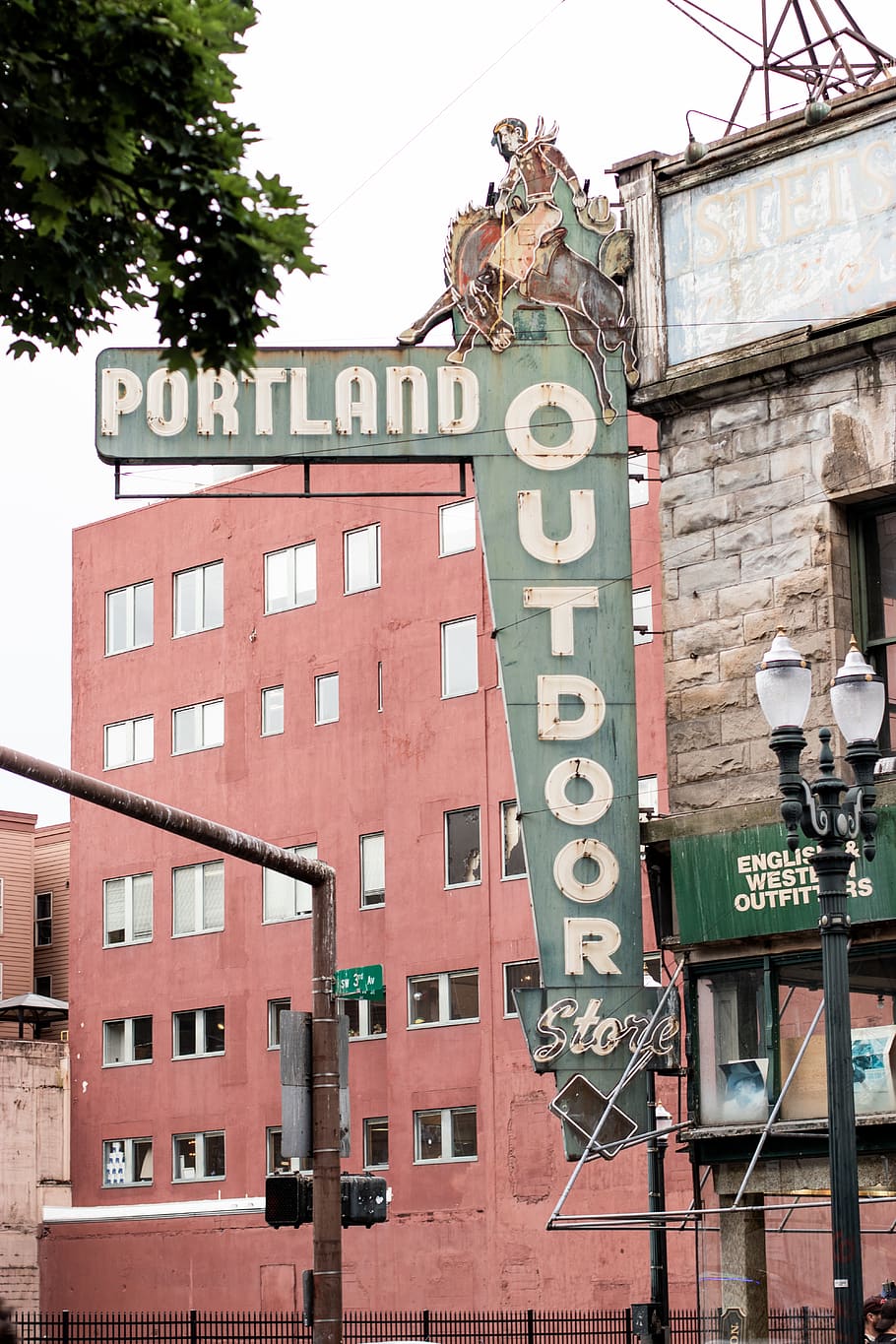 portland, united states, outdoor, store, oregon, rustic, old town, HD wallpaper