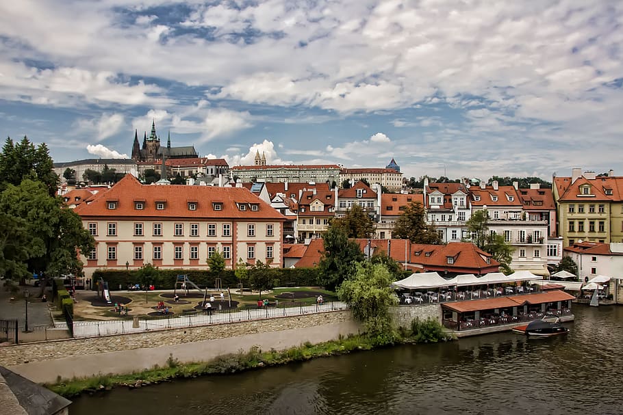 prague, castle, historically, hradcany, czech, architecture, HD wallpaper