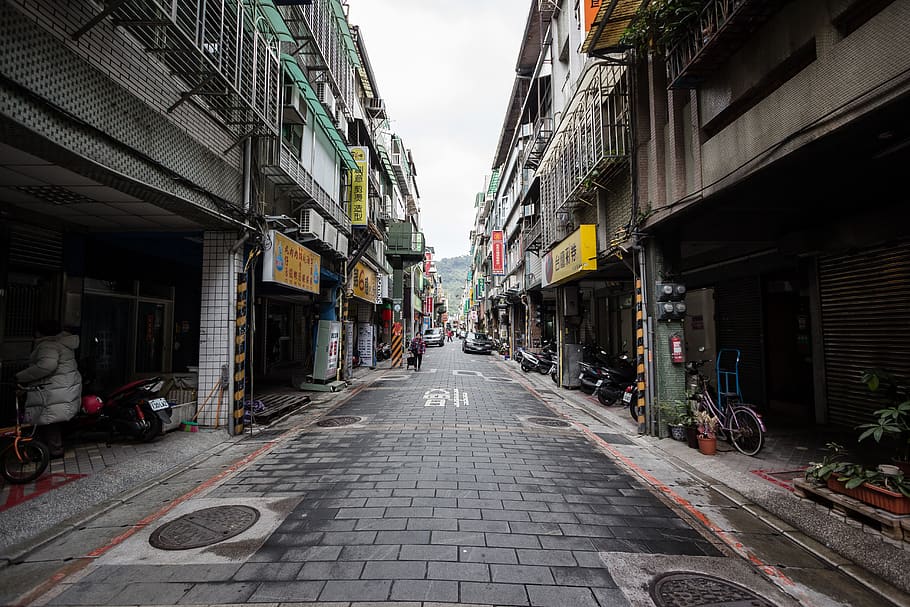 taiwan, taipei city, streets, roads, the way forward, direction, HD wallpaper