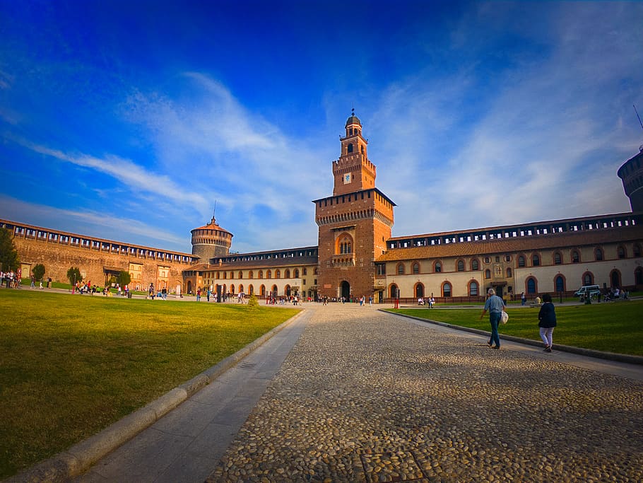italy, milan, built structure, architecture, building exterior HD wallpaper
